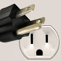 Info Electricty Plug Type B